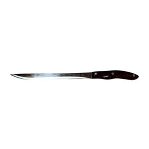 Cutco Silver Serrated Knife brown